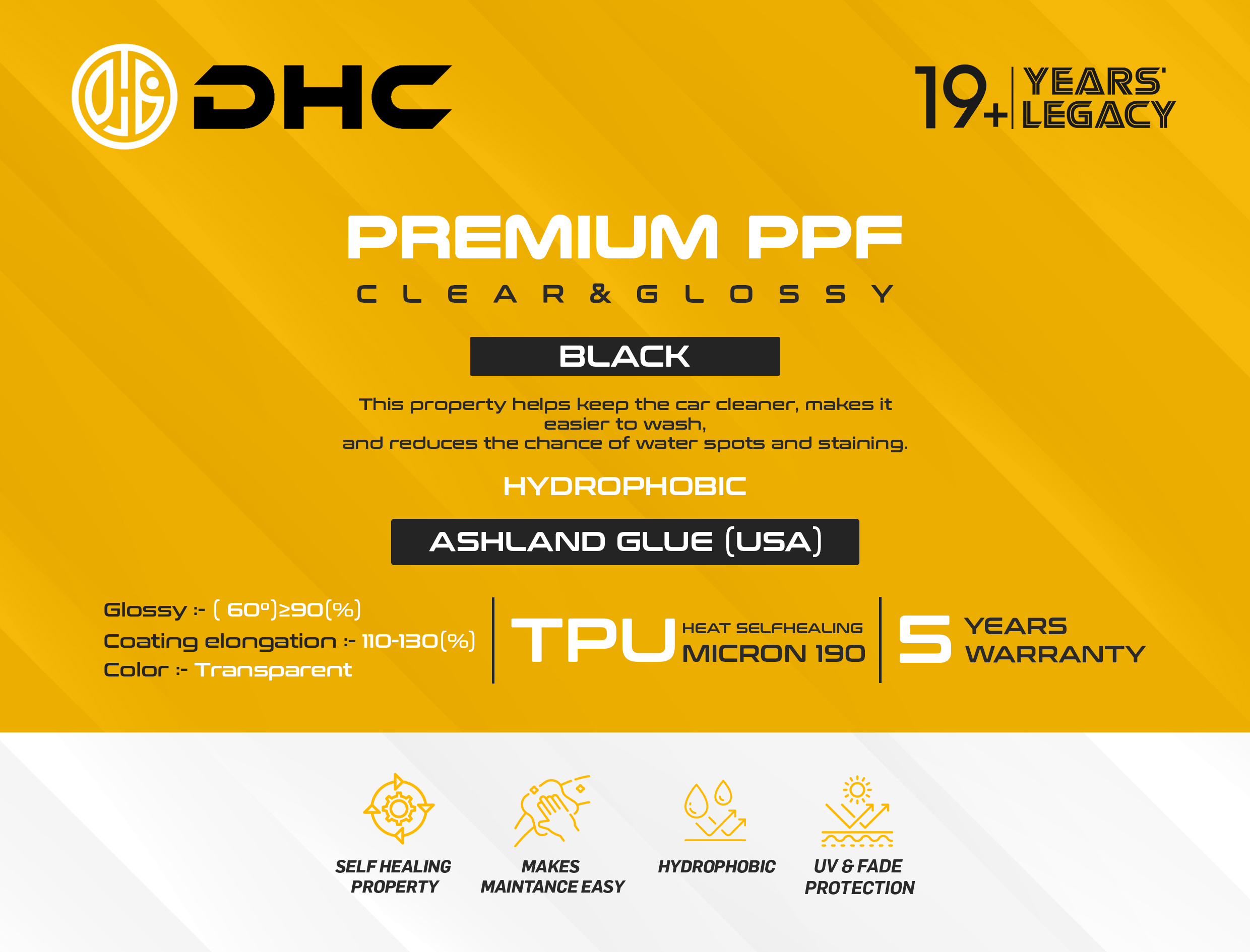 Premium PPF Black